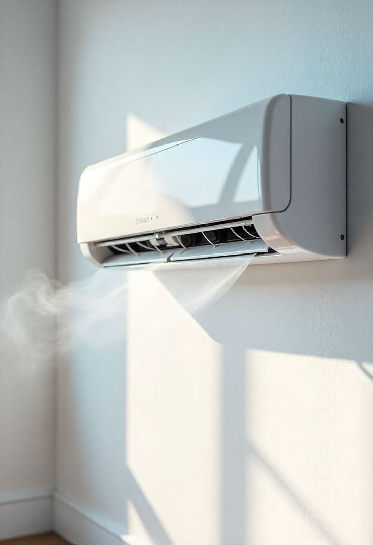 Installation de climatisation dans une habitation